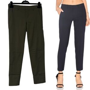 VINCE Side Strapping Wool Blend Pants